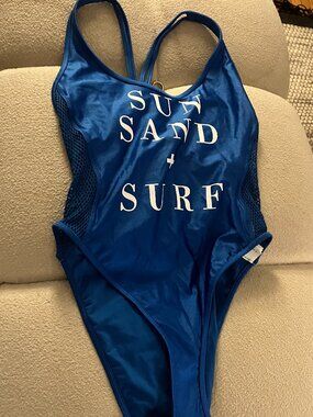 Forever 21 Graphic One-Piece Swimsuit